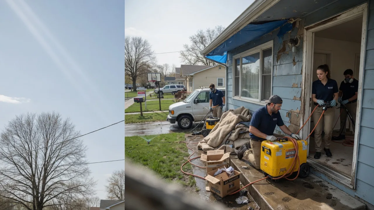 Basement Flood Cleanup in Stewartville, MN near me